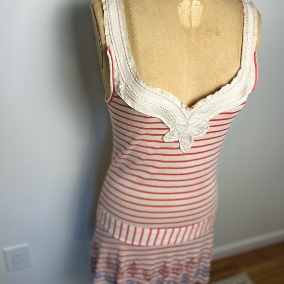 Free People women’s tunic sleeveless striped top small - Picture 3 of 7